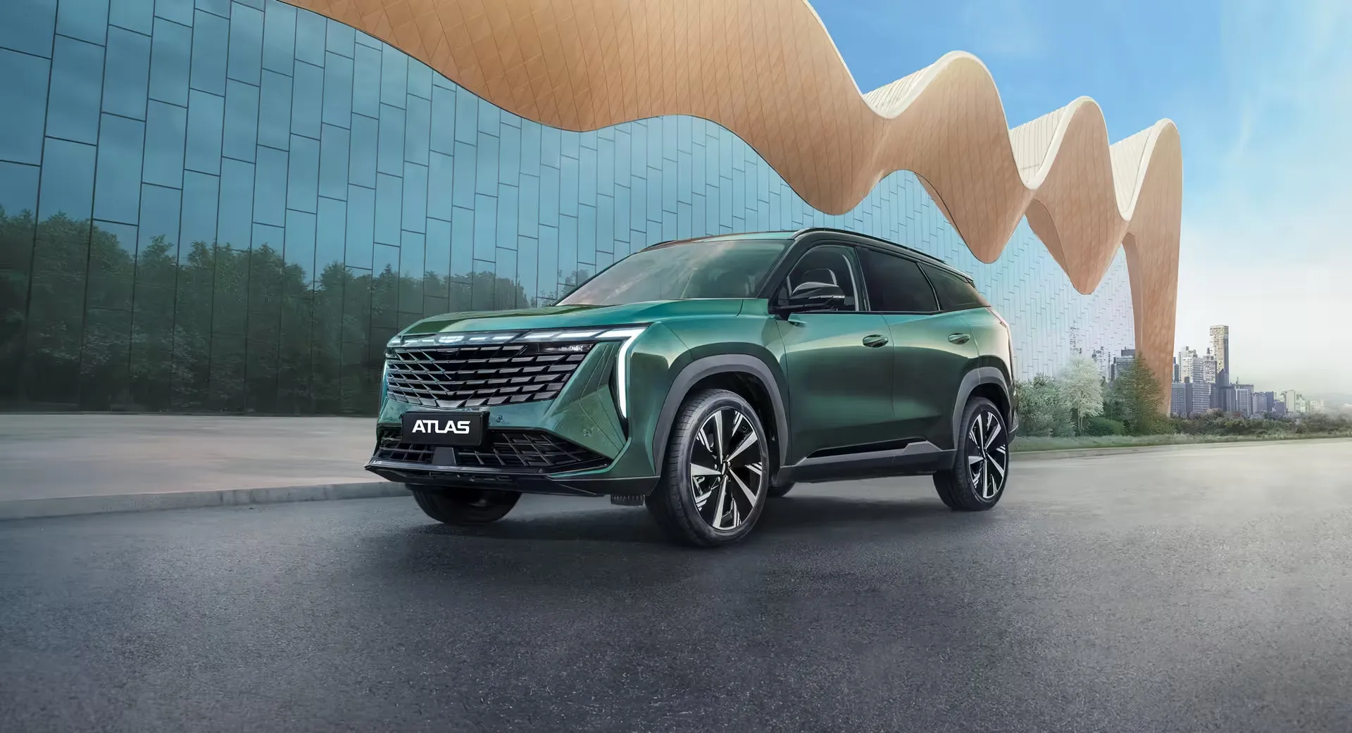 Обзор Geely Atlas